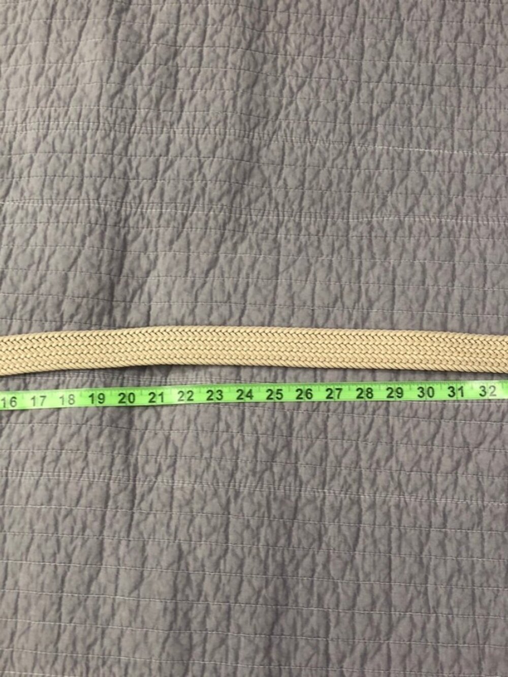 4/$15 Braided Belt Men 40 - 42 Brown Tan Classic Preppy - Picture 12 of 16